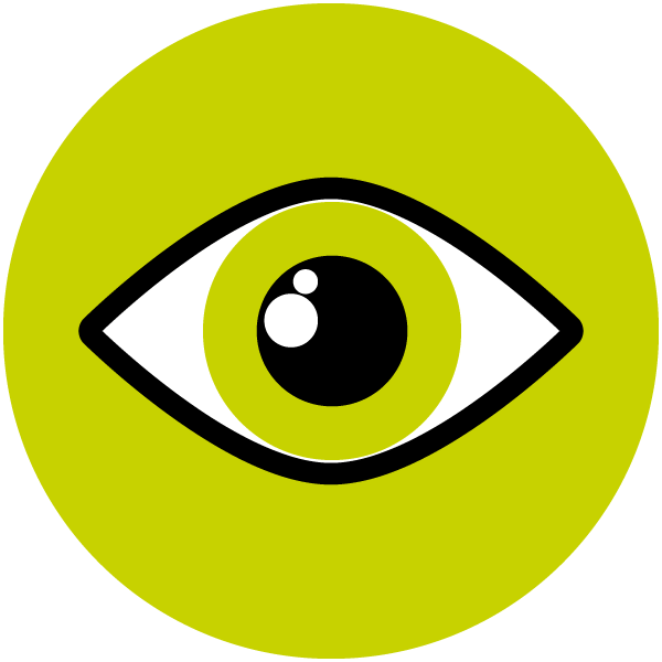 Icon mit einem Auge